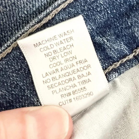 Pistola Mid Rise Distressed Skinny Jeans Women's Waist Size 26 - Picture 8 of 8